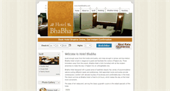 Desktop Screenshot of hotelbhabha.com